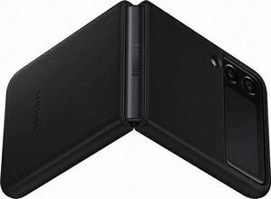 Samsung Samsung Leather Cover do Galaxy Z Flip 3 black 4