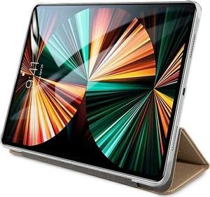 Etui na tablet Guess Etui Guess GUIC11PUSASGO Apple iPad Pro 11 2021 (3. generacji) Book Cover złoty/gold Saffiano Collection 3