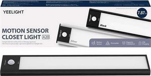 Yeelight Lampka do szafy z czujnikiem ruchu Yeelight Closet Light 20cm (Czarny) 5