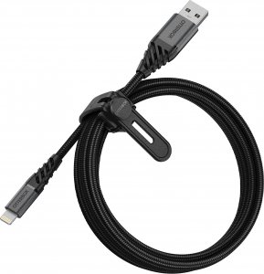 Kabel USB OtterBox USB-A - Lightning 2 m Czarny (78-52644) 1