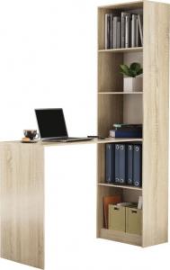 Biurko Topeshop R50 Brązowe 125 cm x 50 cm 2