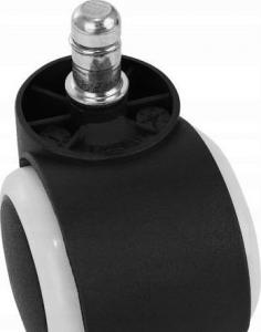 Topeshop kółka do fotela gumowe 5szt. 8