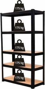 Topeshop Regał magazynowy metalowy P9030 MDF 175 kg 3