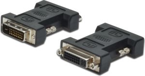Adapter AV Digitus DVI-D - DVI-I czarny (AK-320502-000-S) 1