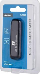 Czytnik Rebel R61 USB 3.0 (KOM0954) 2