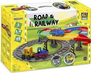 Wader Play Tracks Railway Droga i kolejka 1