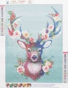 Haft Diamentowy Mozaika Zestaw 5D Motyw Jelenia 6