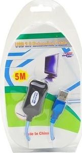 Kabel USB FGM USB-A - USB-A Niebieski (5901785364996) 1