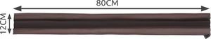 Uszczelka Antyprzeciągowa 12 mm 85 cm Brązowa 4