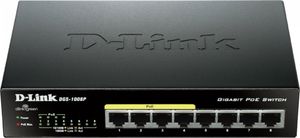 D-Link D-Link Switch 8-port 10/100/1000Gigabit Metal Housing Desktop 1