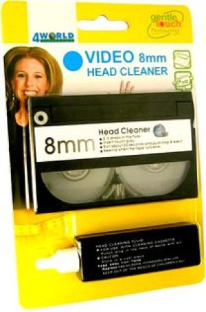 4World Video 8 mm Head Cleaner kaseta czyszcząca (3262) 1