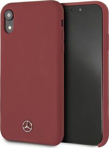 Mercedes Mercedes MEHCI61SILRE iPhone Xr czerwony/red hardcase Silicone Line 1
