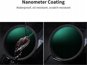 Filtr K&F Filtr ND 67mm REGULOWANY szary FADER ND8-ND2000 KF () - 101383 7