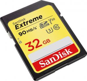 Karta SanDisk Extreme Plus SDHC 32 GB Class 10 UHS-I/U3 V30 (SDSDXWF-032G-GNCI2) 3