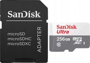 Karta SanDisk Ultra MicroSDXC 256 GB Class 10 UHS-I  (SDSQUNR-256G-GN6TA) 2