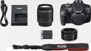 Lustrzanka Canon Canon EOS 2000D zrcadlovka + 18-55 IS + 50 1.8 S (2728C022) - 435256 14