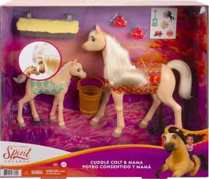 Figurka Mattel Mustang: Duch wolności - Źrebię i mama (GYC46) 1