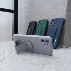 Wozinsky Wozinsky Kickstand Case elastyczne silikonowe etui z podstawką iPhone XS Max różowy 7