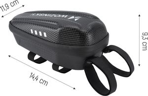 Wozinsky Wozinsky wodoodporna torba sakwa na hulajnogę elektryczną na kierownicę 2L czarny (WSB3BK) () - 63975-uniw 4