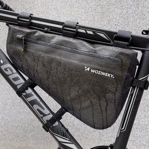 Wozinsky Wozinsky torba rowerowa na ramę roweru 8L szary (WBB15BK) () - 63966-uniw 11