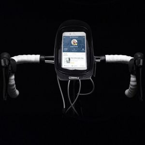 Wozinsky Wozinsky Torba rowerowa na kierownicę pokrowiec na telefon 1L czarny (WBB16BK) () - 63967-uniw 11