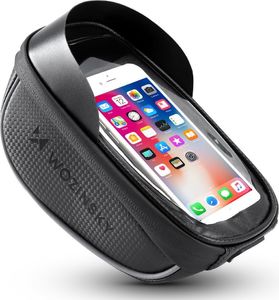 Wozinsky Wozinsky Torba rowerowa na kierownicę pokrowiec na telefon 1L czarny (WBB16BK) () - 63967-uniw 2