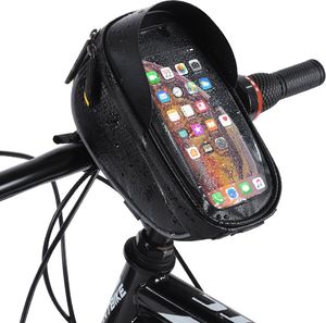 Wozinsky Wozinsky Torba rowerowa na kierownicę pokrowiec na telefon 1L czarny (WBB16BK) () - 63967-uniw 7