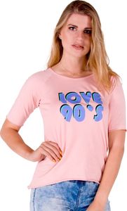 Yoclub Podkoszulka t-shirt damski love90's różowy M () - PK-007/TSH/WOM#M 1