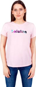 Yoclub Podkoszulka t-shirt damski balaton różowy S () - PK-015/TSH/WOM#S 1