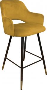Atos Hoker krzesło barowe Milano podstawa czarna/złota MG15 (HOKER MILANO PODSTAWA CZARNA/ZŁOTA) - 553 1