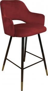 Atos Hoker krzesło barowe Milano podstawa czarna/złota MG31 (HOKER MILANO PODSTAWA CZARNA/ZŁOTA) - 559 1