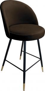 Atos Hoker krzesło barowe Trix podstawa czarna/złota MG05 (KRZESŁO TRIX PODSTAWA CZARNA/ZŁOTA) - 453 1
