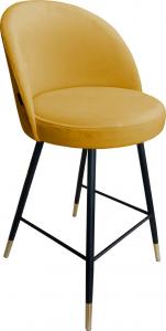 Atos Hoker krzesło barowe Trix podstawa czarna/złota MG15 (KRZESŁO TRIX PODSTAWA CZARNA/ZŁOTA) - 455 1