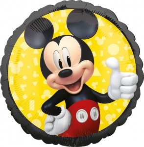 AMSCAN Balon foliowy Myszka Mickey - 43 cm - 1 szt. uniwersalny (44869-uniw) - 44869-uniw 1