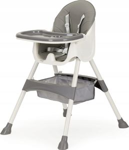 Ecotoys Krzesełko do karmienia 2w1, pasy 5 punktowe (1782) 4