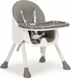 Ecotoys Krzesełko do karmienia 2w1, pasy 5 punktowe (1782) 5