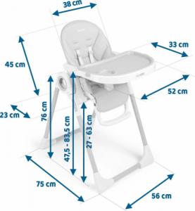 Ricokids Belo ze stolikiem, leżaczek, zielone (7198) 5