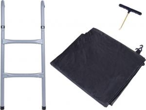 Trampolina ogrodowa SkyFlyer TR0028 z siatką zewnętrzną 8 FT 244 cm 6