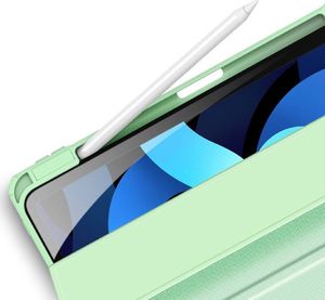 Etui na tablet Dux Ducis Etui IPAD AIR 4 10,9'' Dux Ducis Toby Porftel z Klapką Książkowe Skóra Ekologiczna zielone 4