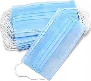 Maseczka ochronna antywirusowa maska na twarz z gumką CERTYFIKAT CE niebieska - 10 szt 6