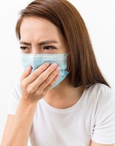 Maseczka ochronna antywirusowa maska na twarz z gumką CERTYFIKAT CE niebieska - 10 szt 7