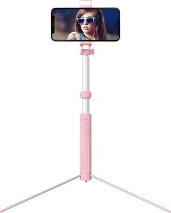 Selfie stick Kaku Selfie Stick / Tripod Bluetooth Wielofunkcyjny Kijek do robienia zdjęć KAKU Multifunction Bluetooth Selfie Stick (KSC-226) różow 1