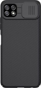 Nillkin Etui SAMSUNG GALAXY A22 5G Nillkin CamShield czarne 3