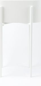 Jakpoldesign Kwietnik Metalowy PIATO 70cm Biały 1