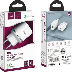 Ładowarka Hoco N3 1x USB-A 3 A (6931474729354) 2