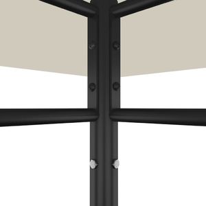 vidaXL Altana, 3x3x2,7 m, kolor taupe, 180 g/m 3