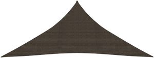 vidaXL Żagiel przeciwsłoneczny, 160 g/m, brązowy, 4,5x4,5x4,5 m 3