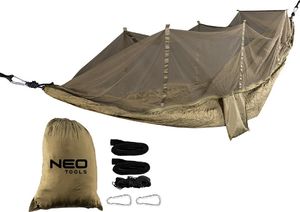 Neo Hamak z moskitierą (Hamak z moskitierą 330 x 140 cm zestaw) 1