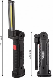 Neo Lampa warsztatowa akumulatorowa COB 200 lm (99-041) 7