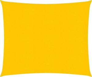 vidaXL Żagiel przeciwsłoneczny, 160 g/m, żółty, 2x2 m, HDPE 1